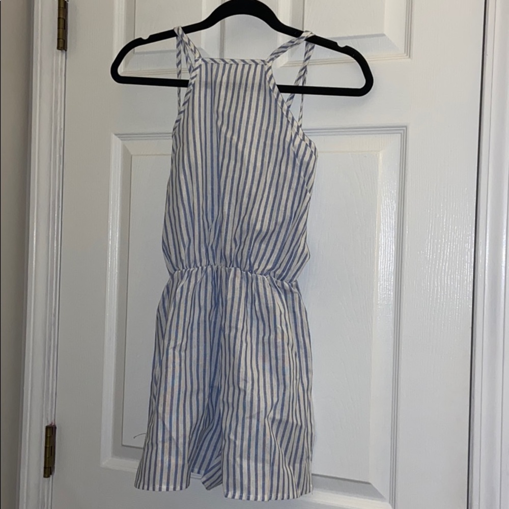 STRIPED ROMPER